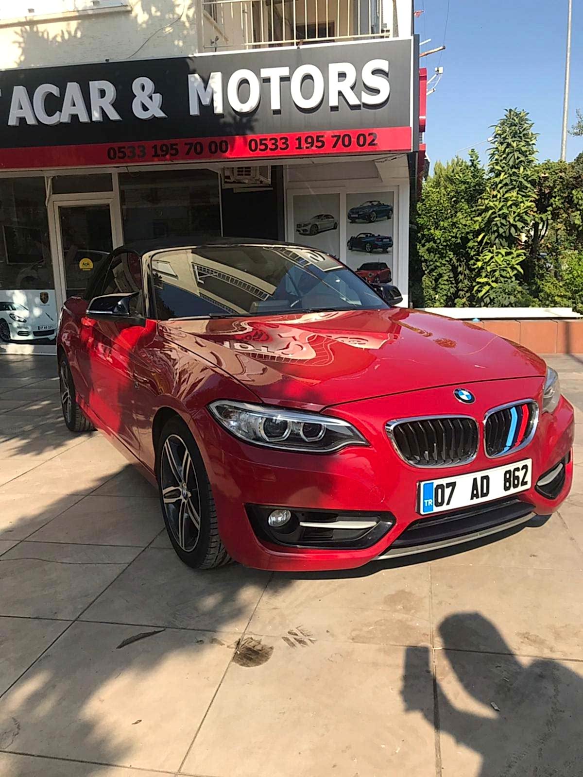 Antalya Rent Bmw 2.18i Sportline Cabrio