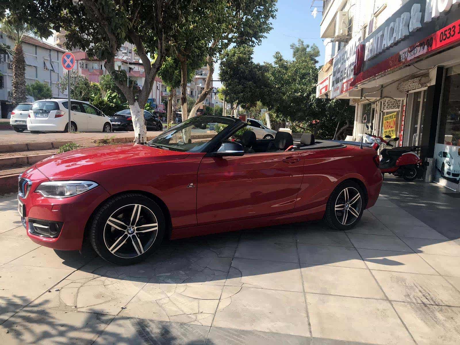 Antalya Rent Bmw 2.18i Sportline Cabrio