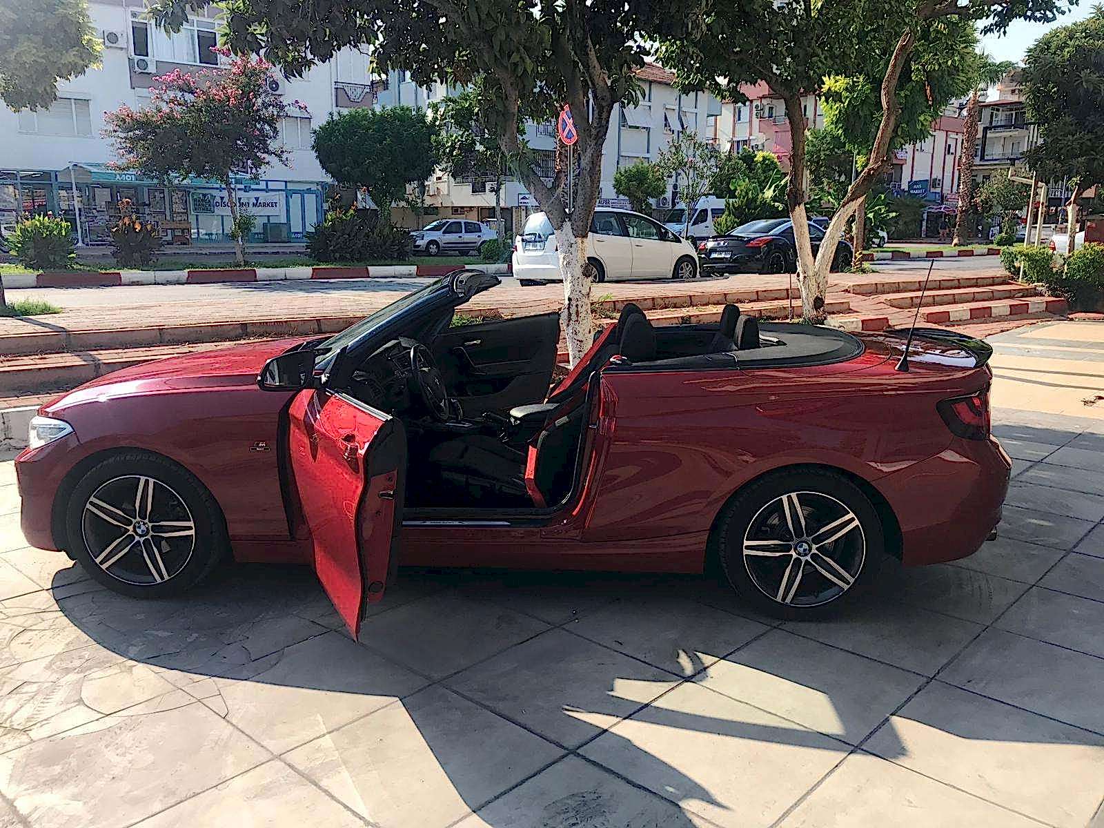 Antalya Rent Bmw 2.18i Sportline Cabrio