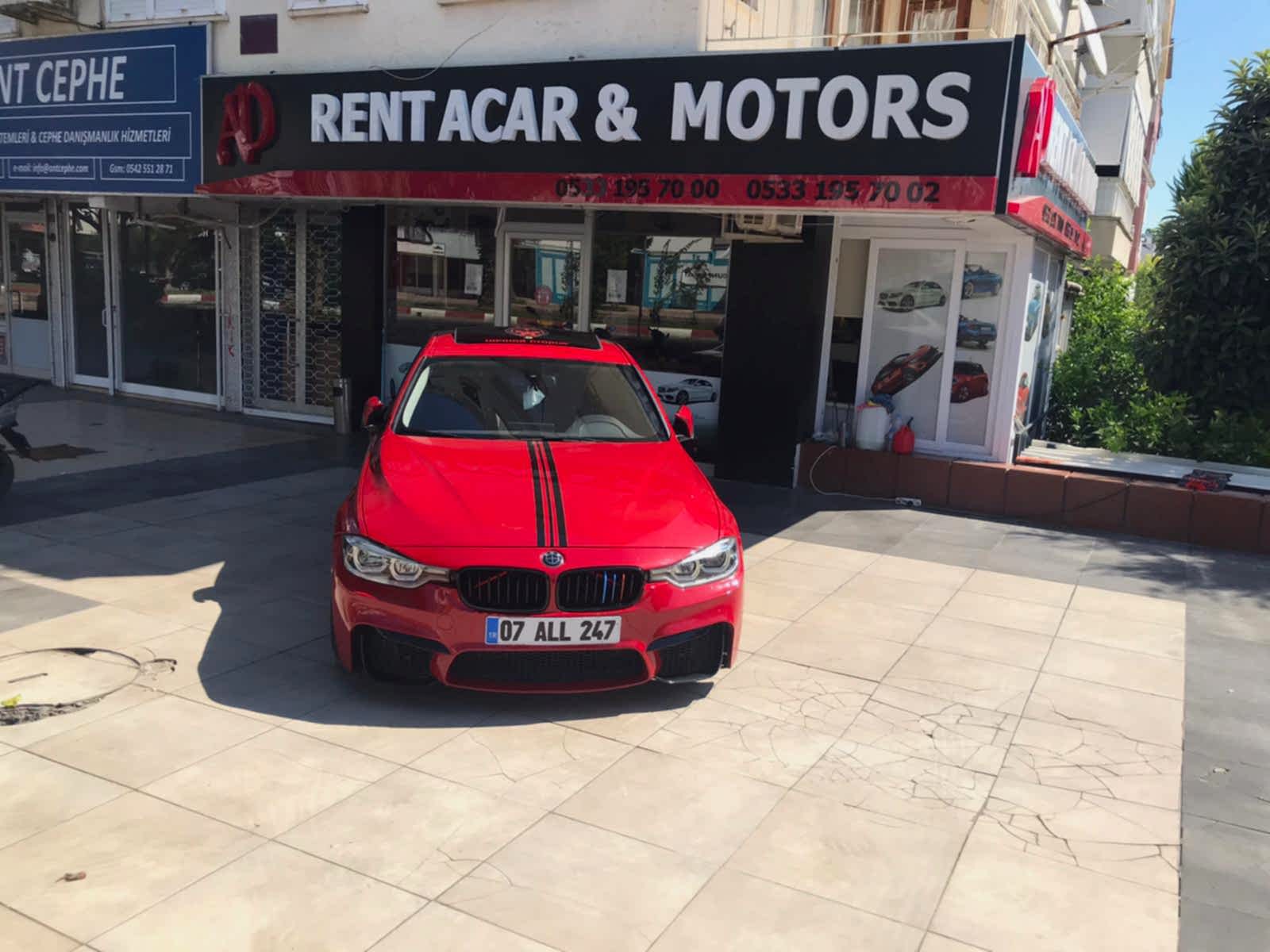 Прокат BMW 3.20 Автомат в Анталии