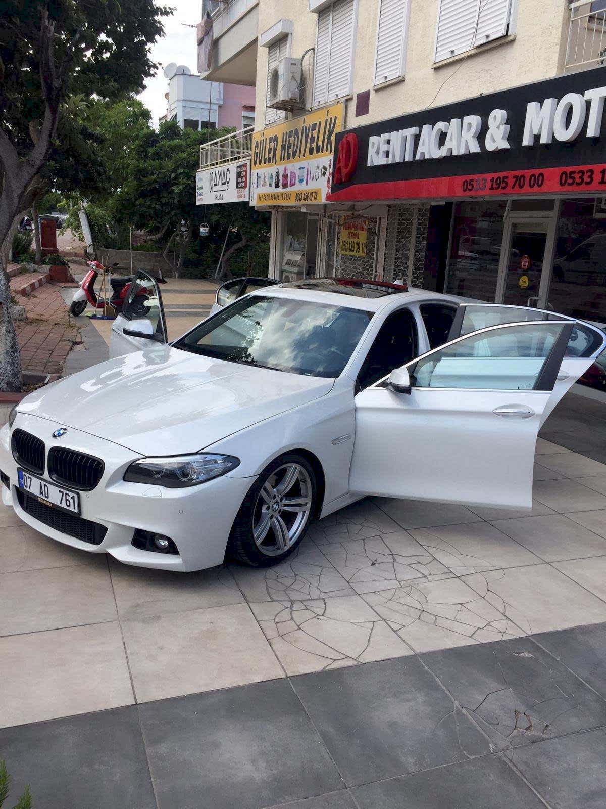 Antalya BMW 520i for rent
