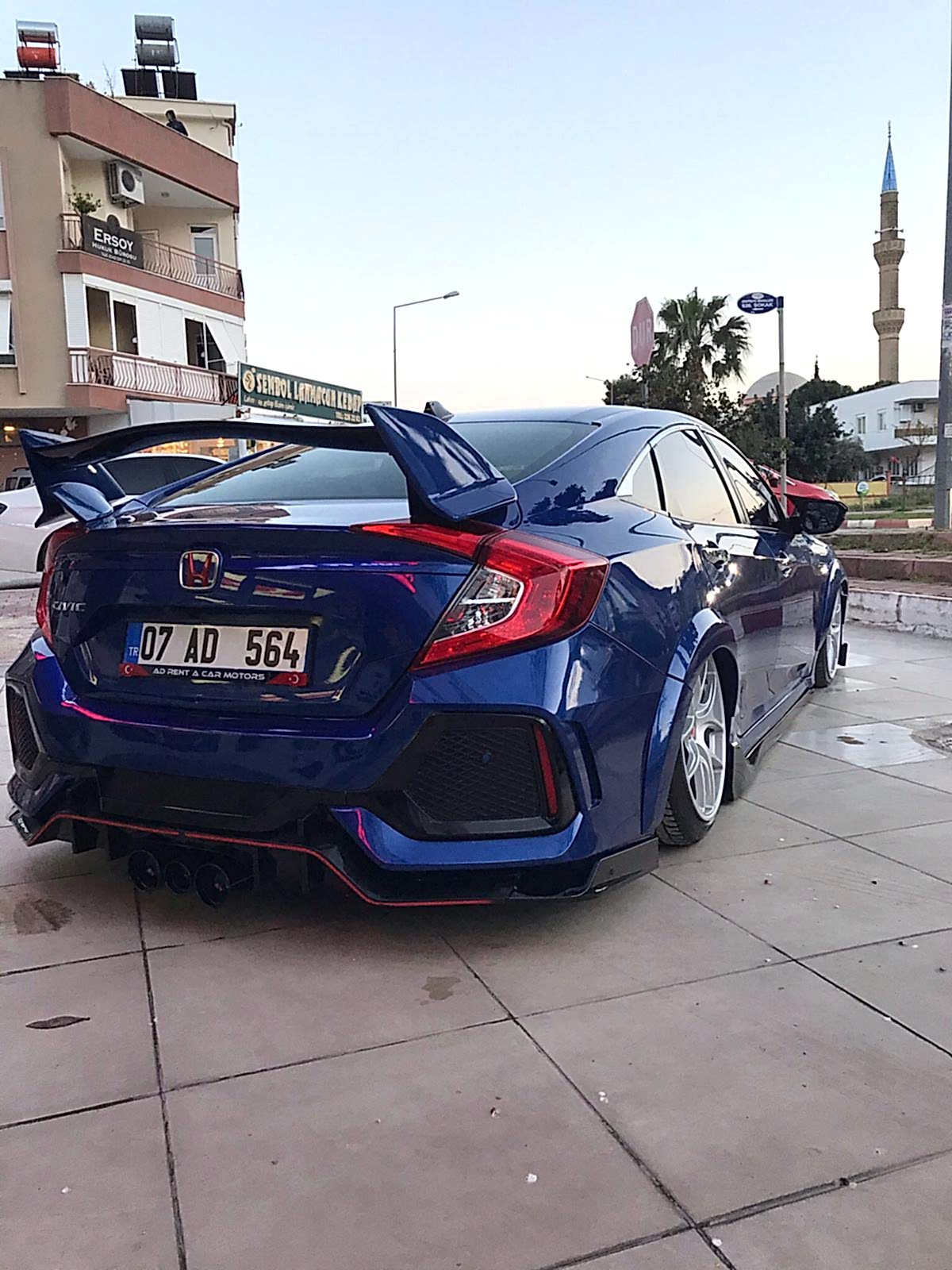 Honda Civic for rent in Antalya