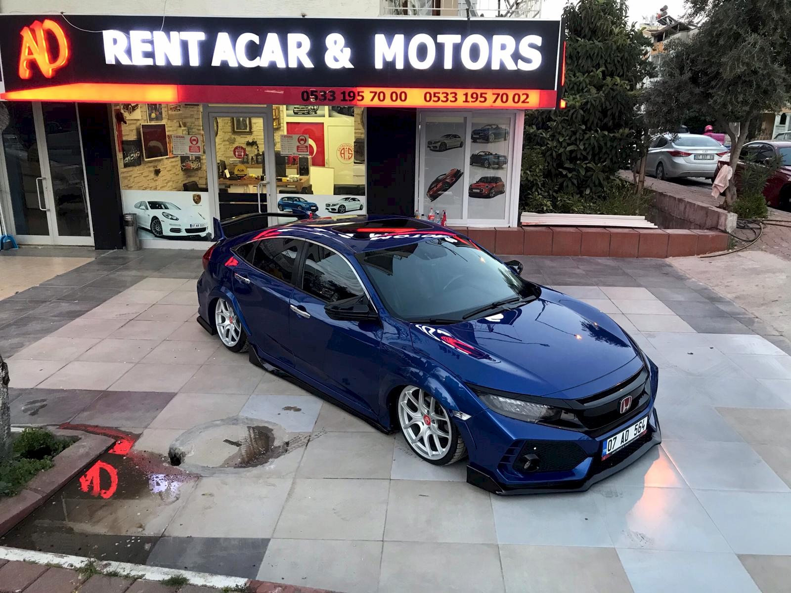 Honda Civic for rent in Antalya