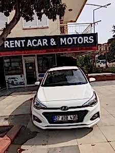 Аренда Hyundai i20 в Анталии