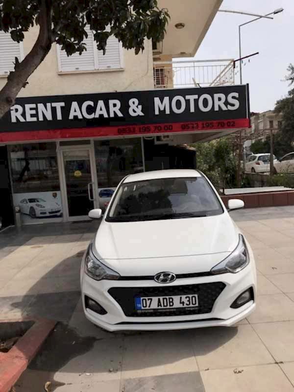 Аренда Hyundai i20 в Анталии