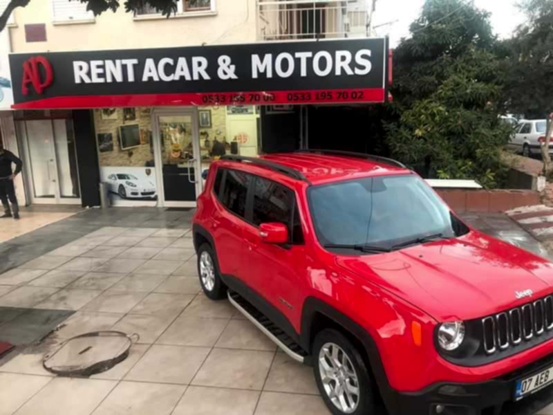 Jeep Renegade for rent in Antalya