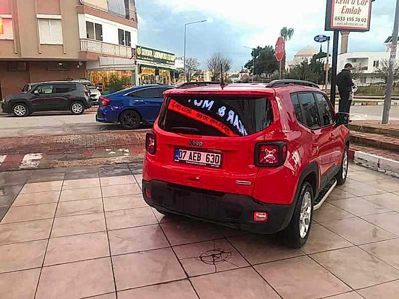 Jeep Renegade for rent in Antalya