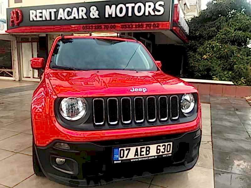 Jeep Renegade for rent in Antalya