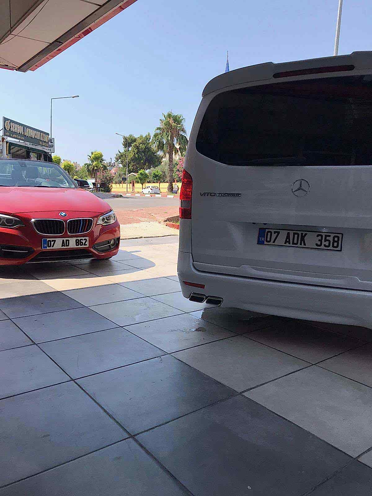 Анталия Аренда Mercedes Vito VIP