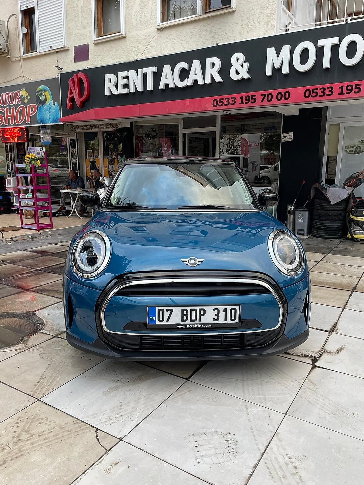 Antalya Kiralık Mini Cooper