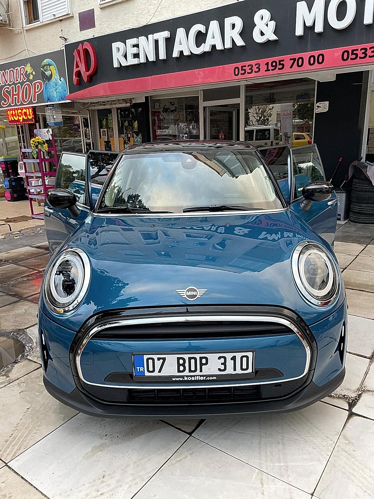 Antalya Kiralık Mini Cooper