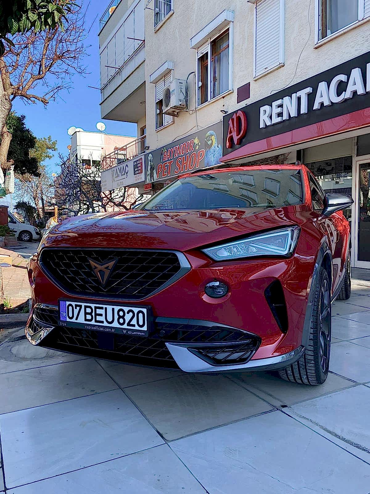 Antalya Kiralık Cupra Formentor