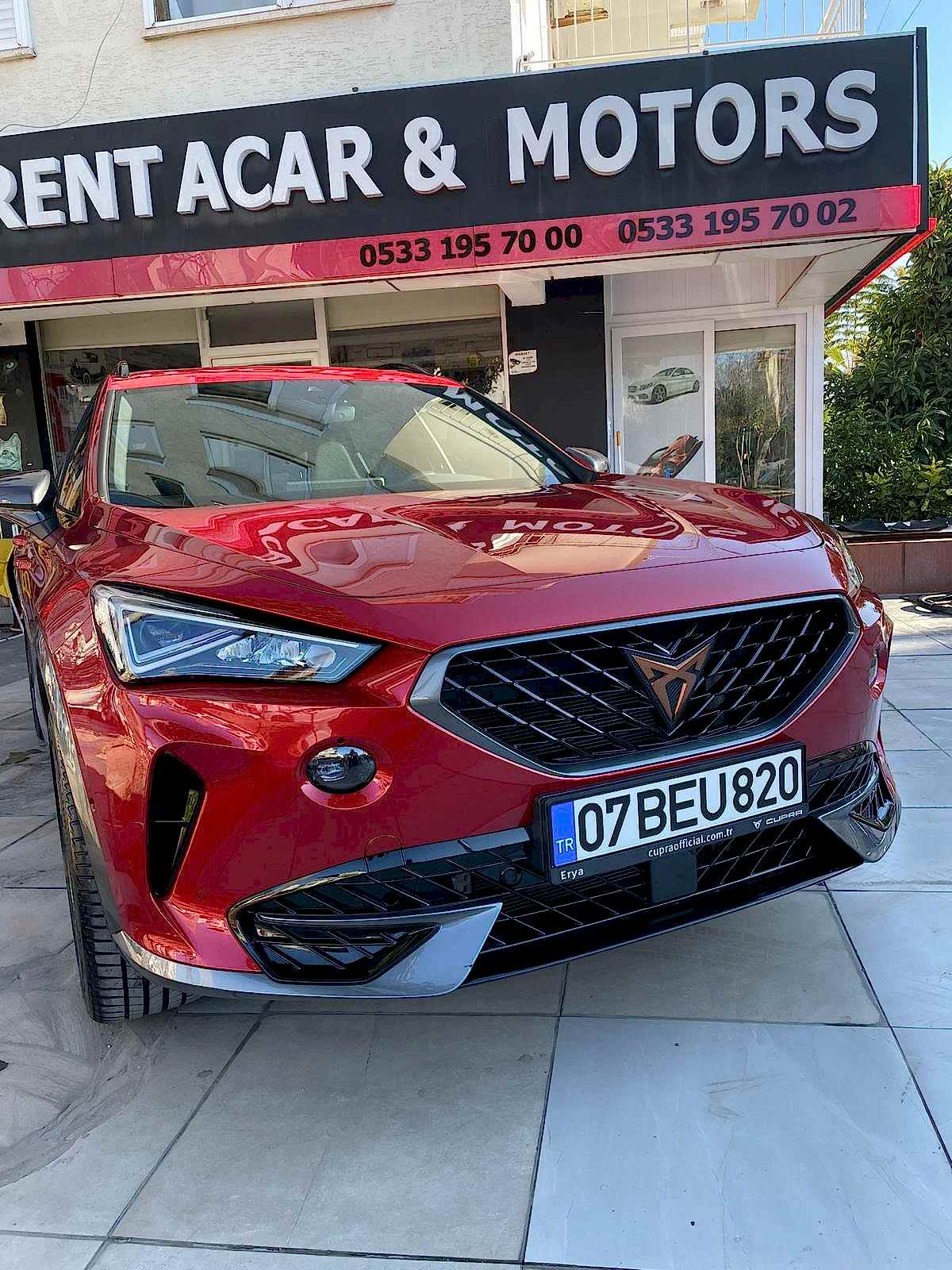 Antalya Kiralık Cupra Formentor