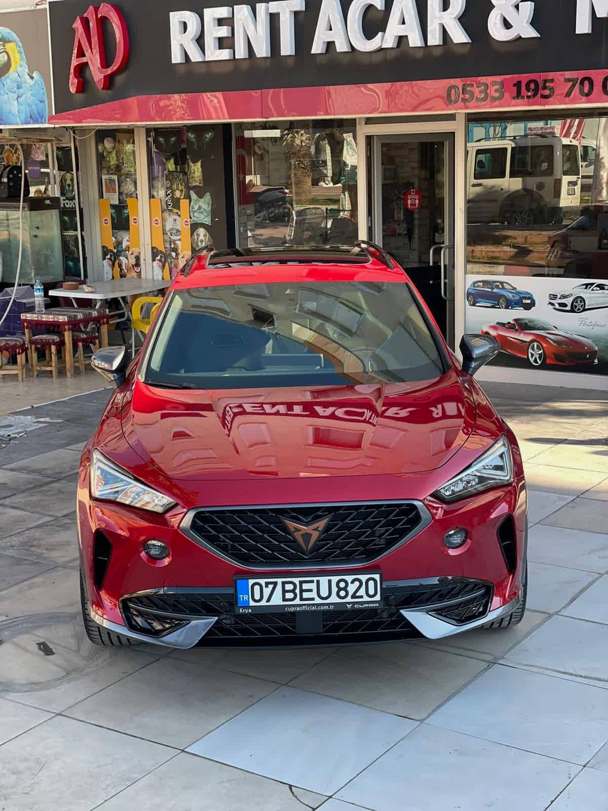 Antalya Kiralık Cupra Formentor