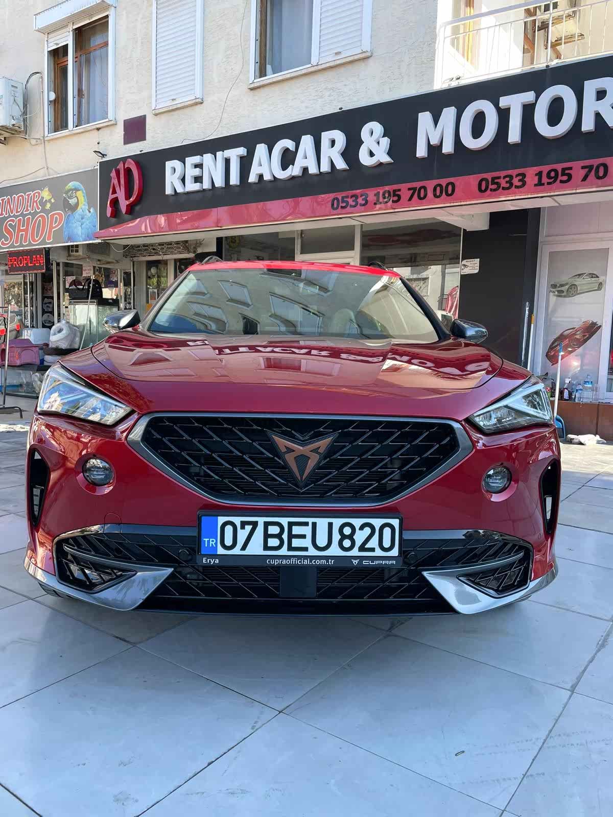Antalya Kiralık Cupra Formentor
