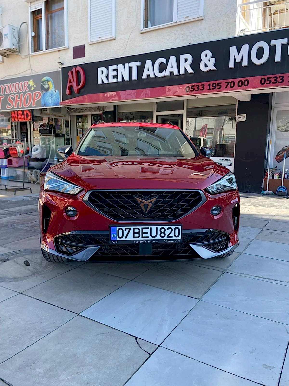 Antalya Kiralık Cupra Formentor